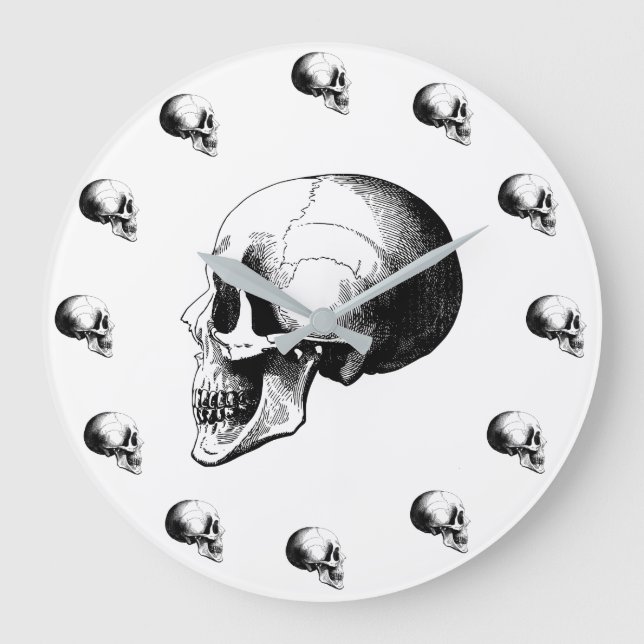 Skulls Wall Clock (Front)