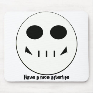 skullsmiley mouse mat