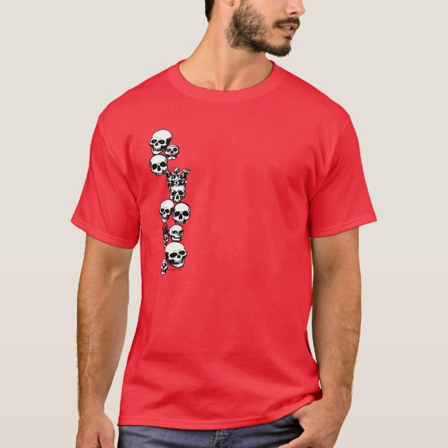 SkullsT-Shirt 2side T-Shirt (Front)