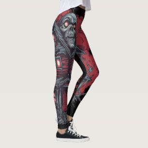 Skulltop Manor: A Nightmare Unleashed Leggings