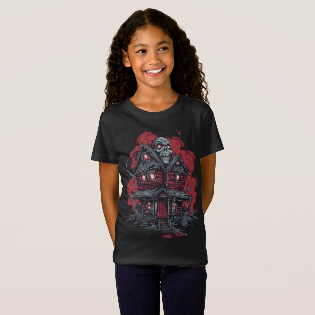Skulltop Manor: A Nightmare Unleashed T-Shirt (Front Full)