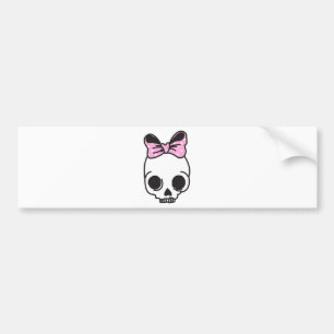 skully bumper sticker