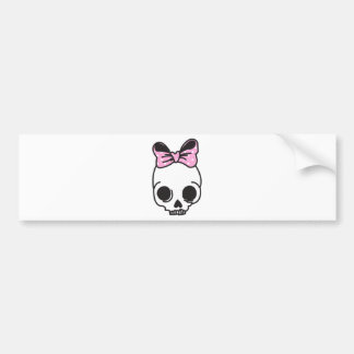 skully bumper sticker