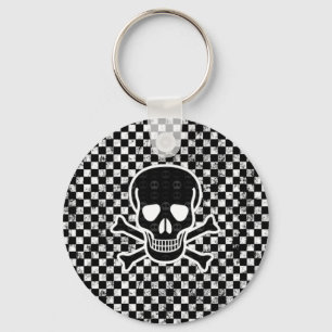 Skully Key Ring