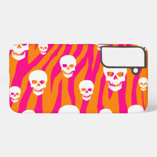 Skully Pop Zebra Samsung Galaxy Case
