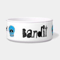 Skully - Punky Pet Bowl, LG