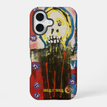Skully Skull IPhone 16 Case