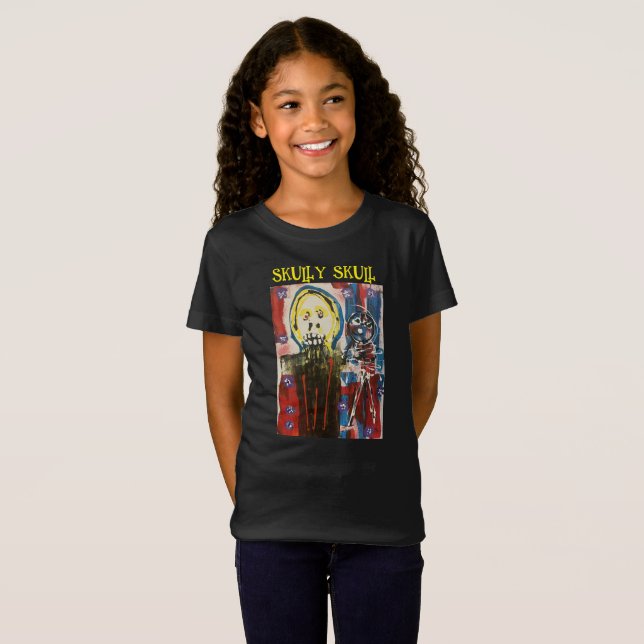 Skully Skull T-Shirt (Front Full)