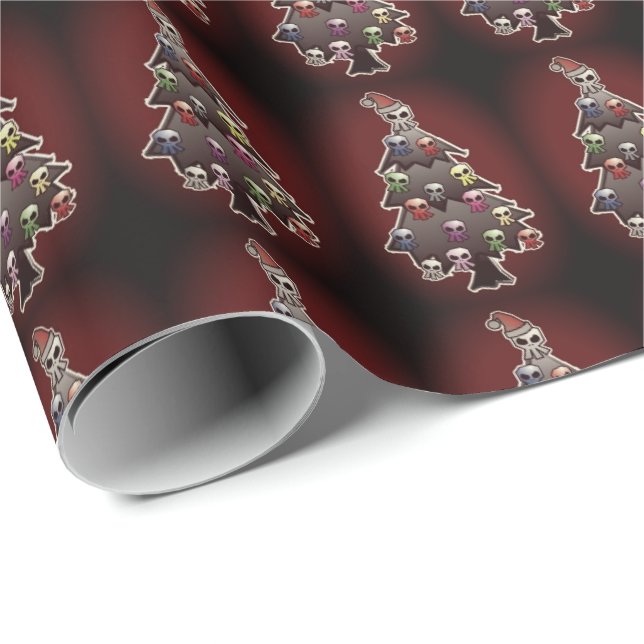 Skully Tree Wrapping Paper (Roll Corner)