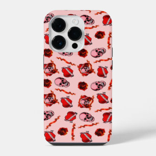 Skully Valentine Tats iPhone 14 Pro Case