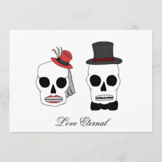 Skully's Wedding Invitations 2, Love Eternal