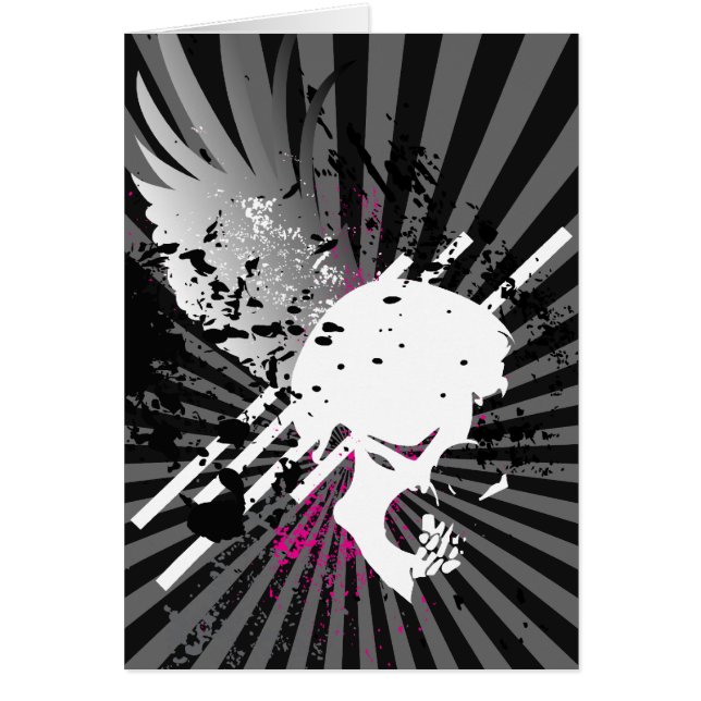 skullz. down winged. (Front)