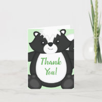 Skunk Baby Shower Woodland Animals