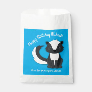 Skunk Birthday Party Favour Bags