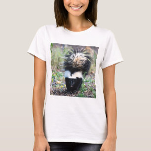 Skunk Black and White T-Shirt