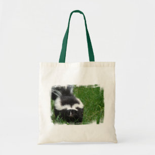 Skunk Budget Tote Bags
