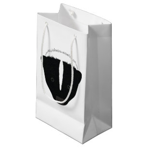 Skunk Face Small Gift Bag