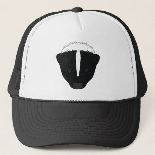 Skunk Face Trucker Hat
