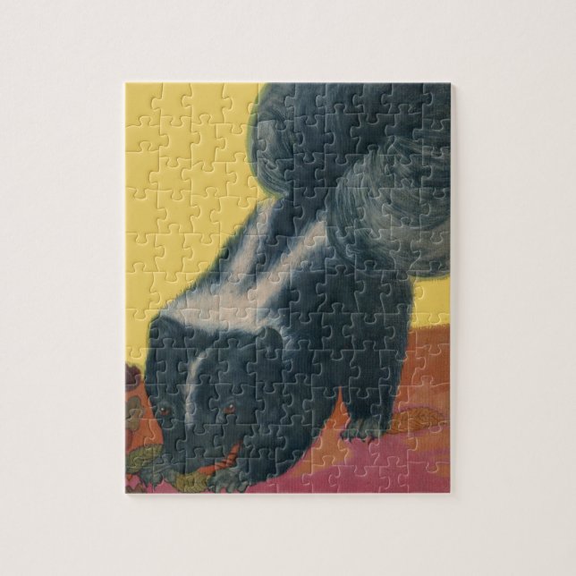 skunk jigsaw puzzle (Vertical)