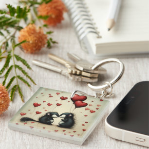 Skunk Love 1 Key Ring