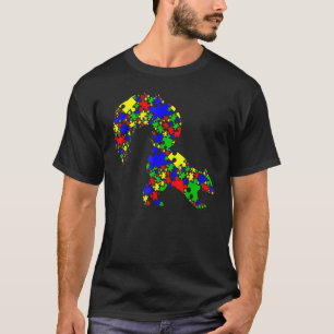 Skunk Puzzle Animals Autism Awareness T-Shirt