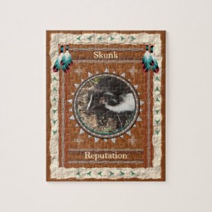 Skunk Reputation Energy Jigsaw Puzzle
