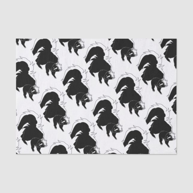 Skunk Tissue Paper (Front)