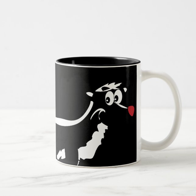 Skunk Two-Tone Coffee Mug (Right)