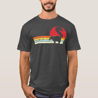 Skunk Vintage Retro Style Funny Skunk Lovers Mens T-Shirt