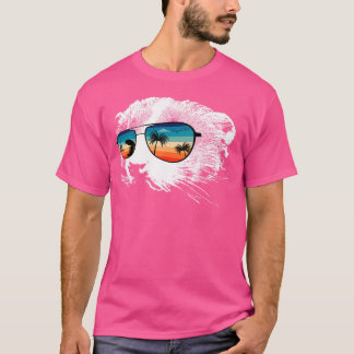 Skunk With Glasses Sunglasses T-Shirt