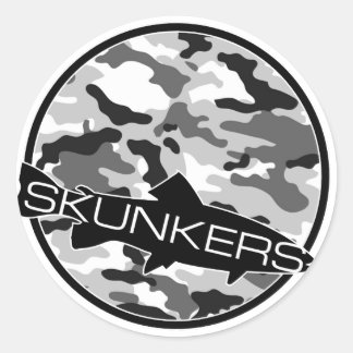 Skunkers Camo Sticker
