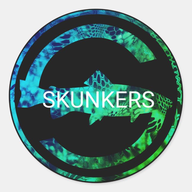 Skunkers Kryptek Sticker (Front)