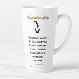 Skunkilosophy: ultimate measure of a skunk latte mug
