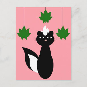 Skunky Postcard