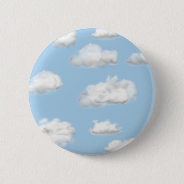 Sky 6 Cm Round Badge (Front)