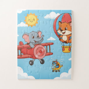 Sky Adventure Animal Puzzle