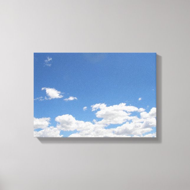 Sky and Clouds Canvas Print (Front)