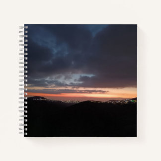 sky at night ,Spiral Notebook