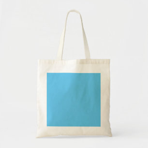 Sky Blue #5EC5F3, Blue Hosta Tote Bag