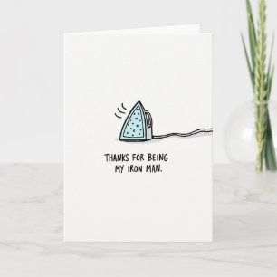 Sky Blue Appliance Fathers Day Card