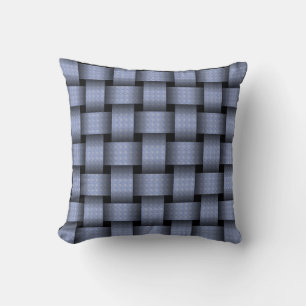 Sky Blue Basket Weave Cushion