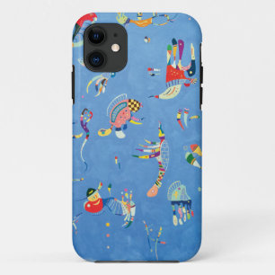 Sky Blue by Wassily Kandinsky iPhone 11 Case