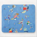 Sky Blue by Wassily Kandinsky Mouse Mat<br><div class="desc">Sky Blue by Wassily Kandinsky.
Please visit my store for more interesting design and more colour choice.
=> zazzle.com/colorfulworld*</div>
