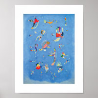 Sky Blue by Wassily Kandinsky