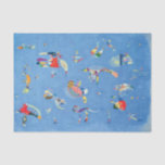 Sky Blue by Wassily Kandinsky Tissue Paper<br><div class="desc">Sky Blue by Wassily Kandinsky.
Please visit my store for more interesting design and more colour choice.
=> zazzle.com/colorfulworld*</div>