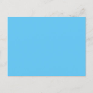 Sky Blue, Crystal Blue Postcard