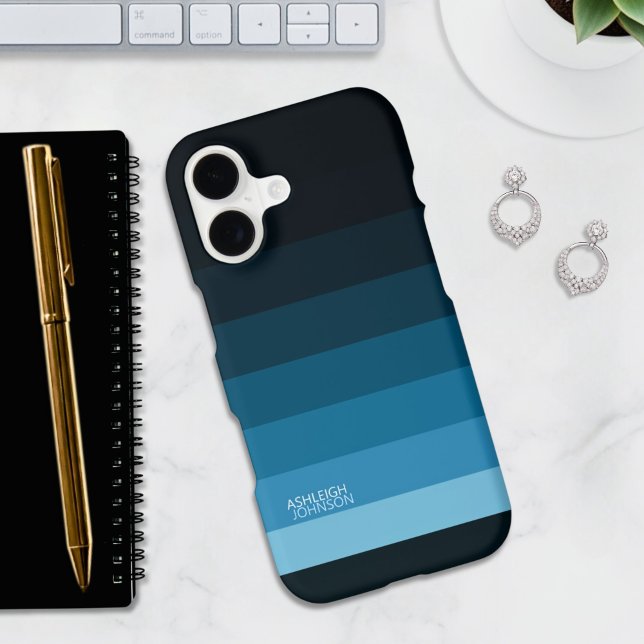 Sky Blue Fade Gradient Colour Stripes   (Creator Uploaded)
