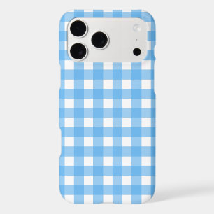 Sky blue gingham