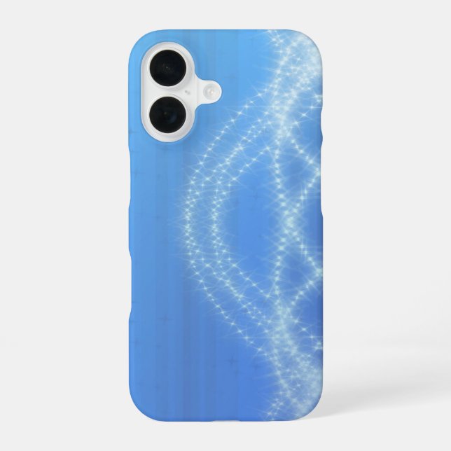 Sky Blue iPhone 16 Case (Back)