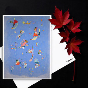 Sky blue, Kandinsky 1940  Postcard